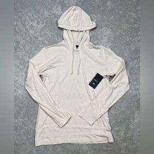 RVCA PTC PIGMENT SLIM FIT HOODED LS SHIRT